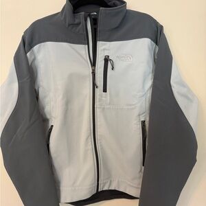 The North Face Gray Performance Jacket with Modern Design